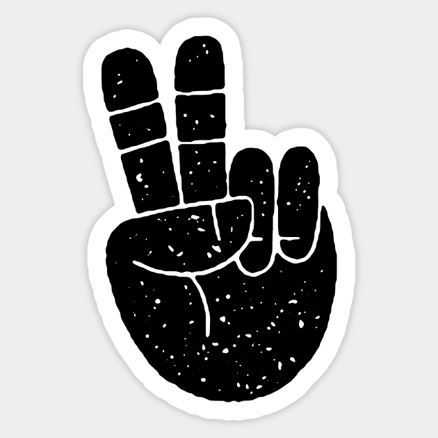 PEACE Sticker by MatthewTaylorWilson